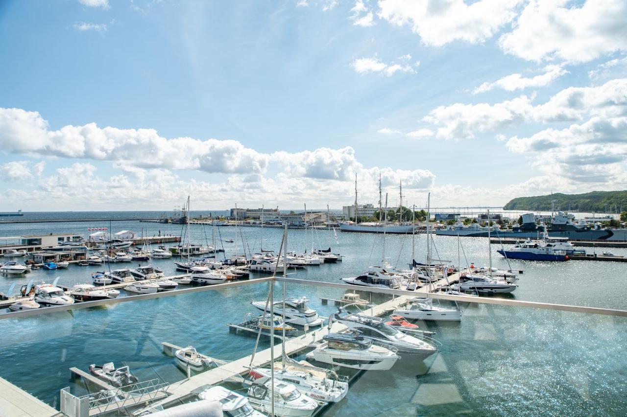 Yacht Park Premium Apartment Sea View Gdynia Buitenkant foto