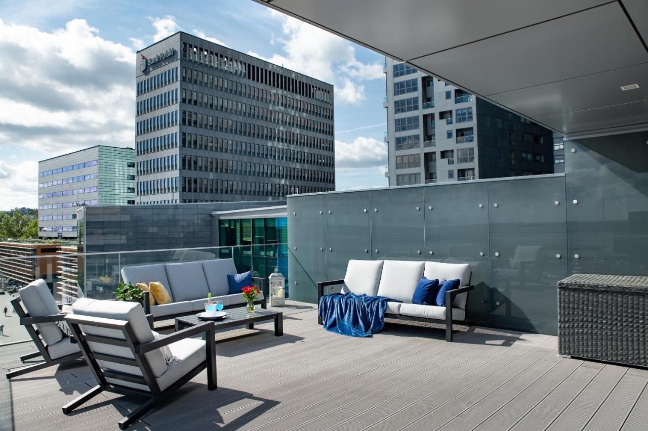 Yacht Park Premium Apartment Sea View Gdynia Buitenkant foto