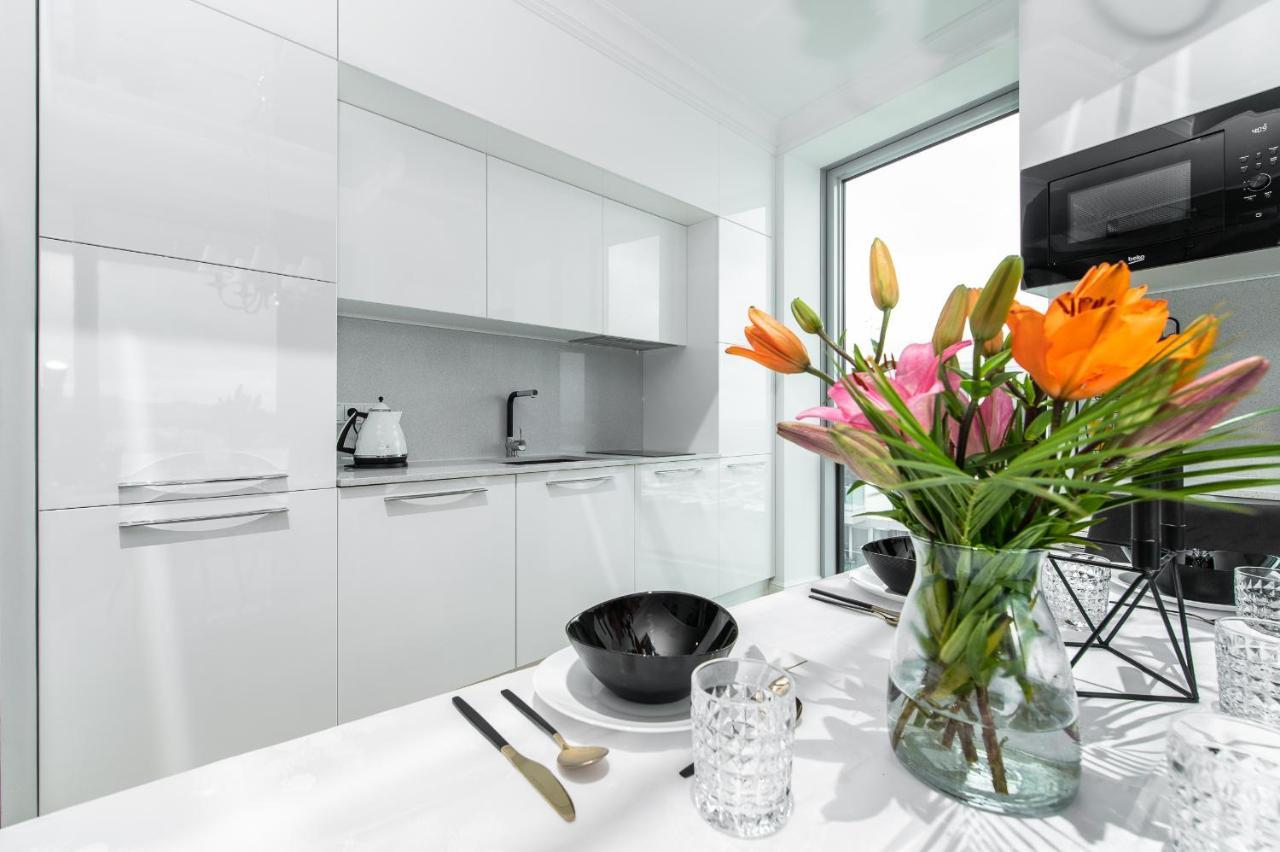 Yacht Park Premium Apartment Sea View Gdynia Buitenkant foto