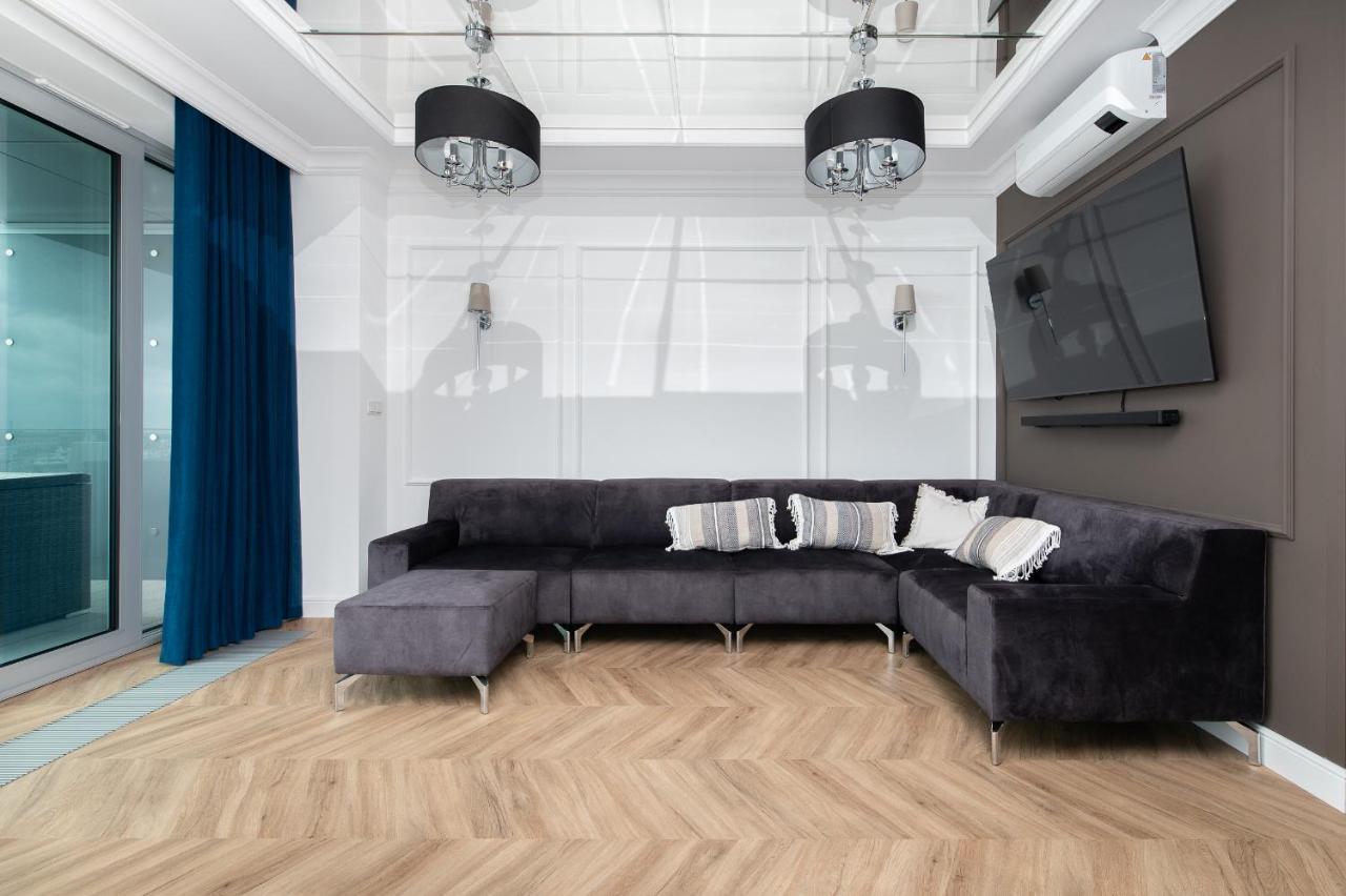Yacht Park Premium Apartment Sea View Gdynia Buitenkant foto