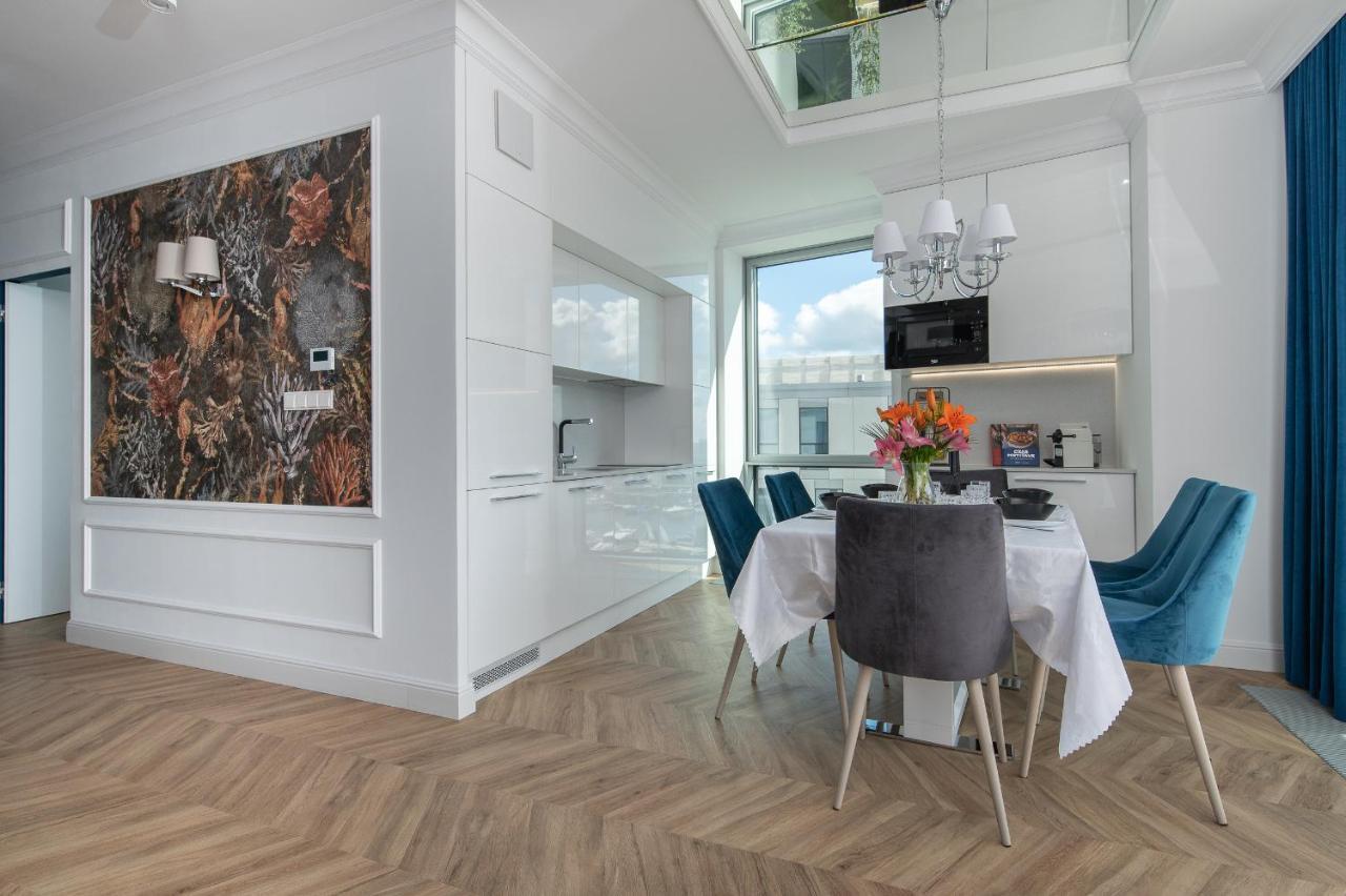 Yacht Park Premium Apartment Sea View Gdynia Buitenkant foto