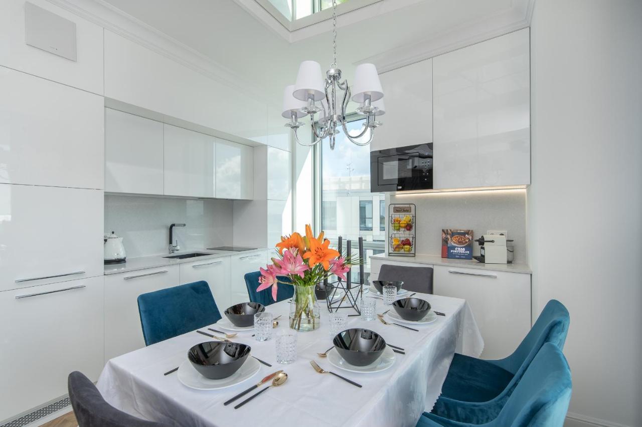 Yacht Park Premium Apartment Sea View Gdynia Buitenkant foto