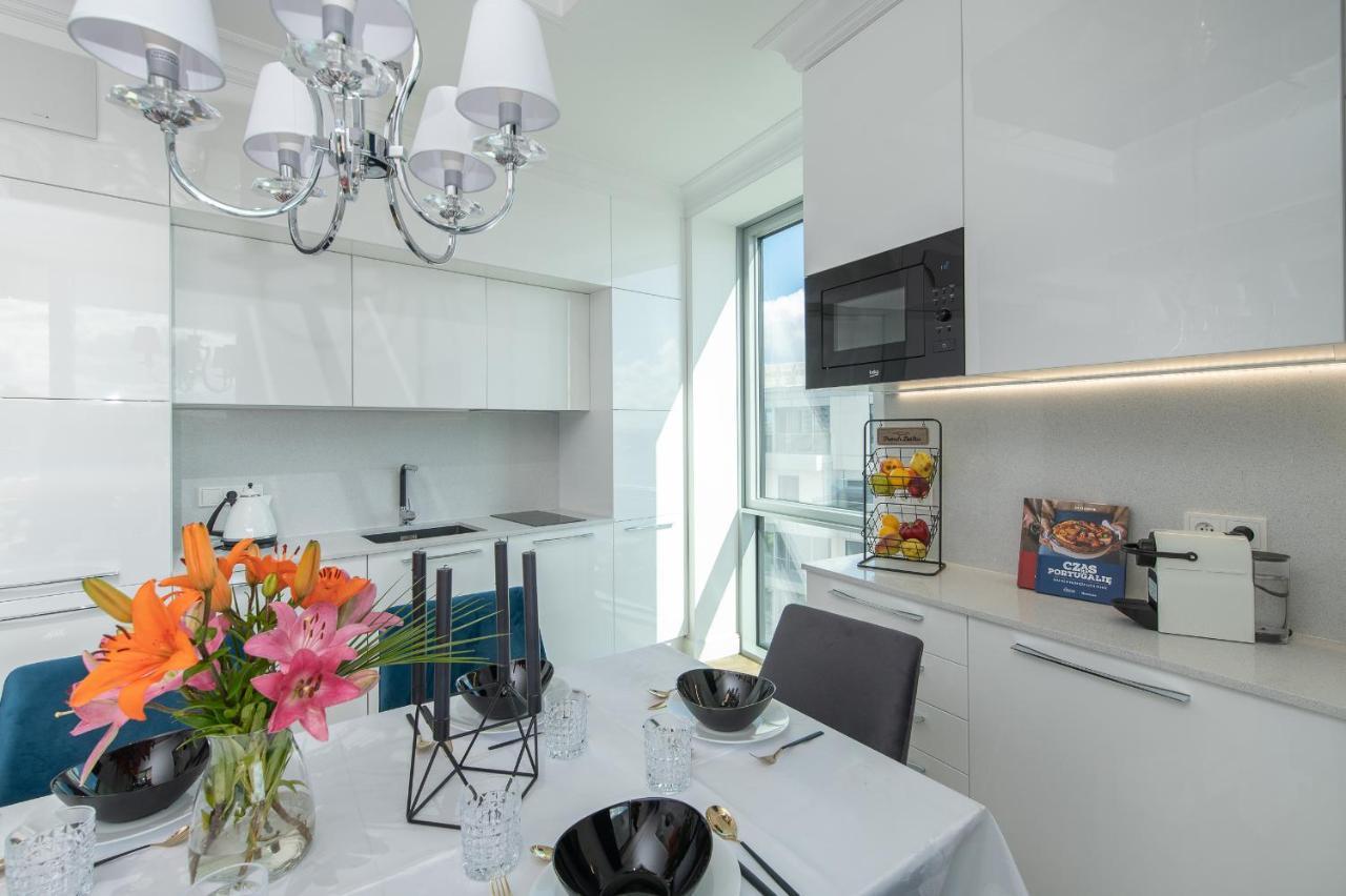 Yacht Park Premium Apartment Sea View Gdynia Buitenkant foto